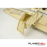 Dancing Wings - J3 Piper Cub Premium Balsa Wood Remote Control Airplane Kit wingspan 1,2M 